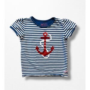 Rufflebutts Nautical Tee, Size 4T